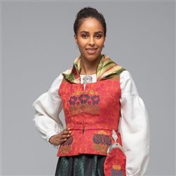 Stoffvarianter liv til Sør-Østerdalsbunad